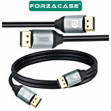 Forzacase DP to DP Kablo 8K 60hz / 4K 144hz Görüntü Aktarıcı Kablo 1,5 metre - FC749