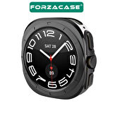 Forzacase Samsung Galaxy Watch 7 Ultra 47mm ile uyumlu Önü Açık Silikon Kılıf - FC764