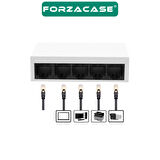 Forzacase 5 Port 100 Mbps Ethernet Switch Hub Çoklayıcı - FC831