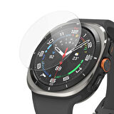Forzacase Samsung Galaxy Watch 7 Ultra 47mm ile uyumlu Temperli Kırılmaz Cam Ekran Koruyucu FC861