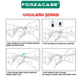 Forzacase Xiaomi Redmi Watch 5 Lite ile uyumlu Silikon Kordon Kayış + Kırılmaz Cam Koruma - FC875