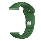Forzacase Xiaomi Redmi Watch 5 Lite ile uyumlu Yumuşak Jel Şık Silikon Kordon Kayış - FC875