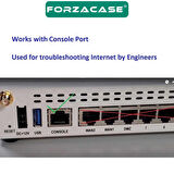 Forzacase 1.8mt USB 2.0 Cisco Seri Yönlendirici USB’den RJ45’e Çeviren Konsol Kablosu Mavi - FC883