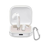 Forzacase Xiaomi Redmi Buds 6 Active uyumlu Şeffaf Anahtar Askılıklı Bluetooth Kulaklık Kılıfı - FC927
