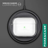 Forzacase Huawei Freebuds Se 4 ile uyumlu Şeffaf Anahtar Askılıklı Bluetooth Kulaklık Kılıfı - FC927