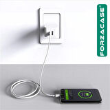 Forzacase 100W Type-C to Type-C PD Şarj ve Data Kablosu 3m - FC967