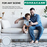 Forzacase iPhone Lightning USB Şarj ve Data Kablosu 5 metre - FC970