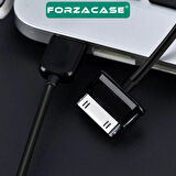 Forzacase Samsung Galaxy Tab - Tab 2 -7-8-9-10 ile uyumlu Tablet Şarj ve Data Kablosu - FC972