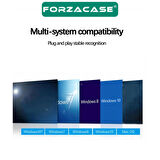 Forzacase USB 3.0 4in1 USB to SD / Micro SD / TF Kart Okuyucu Adaptör - FC973