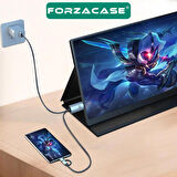 Forzacase 1080p 60 hz Görüntü Aktarıcı Kablo Type-C Micro USB to HDMI Dönüştürücü - FC975
