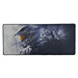 Forzacase Kaymaz Tabanlı Mouse Pad Büyük Boy Gaming Oyuncu uyumlu XL 70 x 30 cm Uzay - FC985