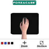 Forzacase Halı Desenli Kaydırmaz Silikon Tabanlı Mat Mouse Pad 30x25cm Model 1 - FC998