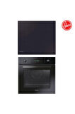 Hoover Canddy Elektrikli Turbolu 2'Li Siyah Cam Ankastre Set (Hh64Ccb-fcp405n/e)