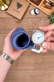 Hakiki Deri Mousepad – Lacivert Renk Ofis Kullanımı İçin