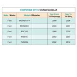 Ford Fiesta Fusion Focus Mondeo Transit için Otomatik Vites Fren Pedal Lastiği