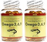 Mnk Omega 3-6-9 1000 Mg Balık Yağı 2x100 Softgel