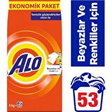 Alo Toz Deterjan Beyaz ve Renkliler 8 kg