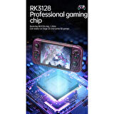 Ozmik RG50XX 20.000 Oyun Retro Taşınabilir Oyun Konsolu 5 Inç IPS Ekran Dört Çekirdekli 64GB Mor