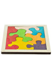 Ahşap Kare 8 Parçalı Puzzle