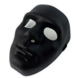 Siyah Renk Hip Hop Anonim Jabbawockeez Dans Maskesi 18x19 Cm