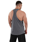 Kingsize Darksteel Antik Yıkamalı Atlet Füme