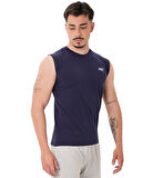 MuscleCloth Training Kolsuz T-Shirt İndigo