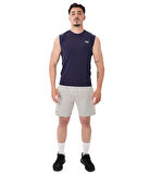 MuscleCloth Training Kolsuz T-Shirt İndigo
