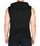 MuscleCloth Training Kapüşonlu Kolsuz T-Shirt Siyah