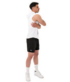 MuscleCloth Training Kapüşonlu Kolsuz T-Shirt Beyaz