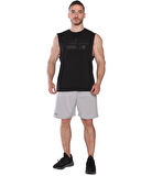 MuscleCloth Training Club Drop Arm Kolsuz T-Shirt Siyah