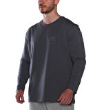 MuscleCloth MC-X Uzun Kollu Sweatshirt Füme