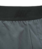 MuscleCloth Performance 2 In 1 Erkek Taytlı Şort Gri Siyah