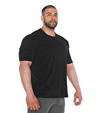 MuscleCloth Team Oversize T-Shirt Siyah