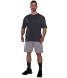 MuscleCloth Washed Oversize T-Shirt Füme