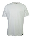 MuscleCloth Heavyweight Oversize T-Shirt Beyaz