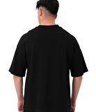 MuscleCloth Tactical Heavyweight Oversize T-Shirt Siyah