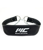 Musclecloth Dip Belt Ağırlık Kemeri Siyah
