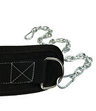 MuscleCloth PN-X Dip Belt Ağırlık Kemeri Siyah