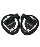 MuscleCloth Grip Pads Fitness Eldiveni Siyah