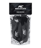 MuscleCloth Padded Lifting Straps Siyah