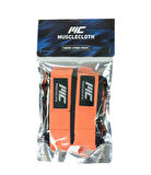 MuscleCloth Padded Lifting Straps Turuncu