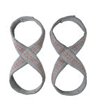 MuscleCloth 8 Loop Lifting Straps Gri