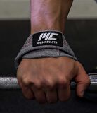 MuscleCloth 8 Loop Lifting Straps Gri
