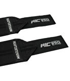 MuscleCloth Pro Wrist Wraps Siyah 2'li Paket