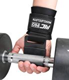 MuscleCloth Lifting Hooks Ağırlık Kaldırma Kancası Siyah
