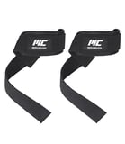 MuscleCloth Padded Lifting Straps + Padded Ankle Cuff Seti Siyah