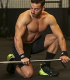 MuscleCloth Padded Lifting Straps + Padded Ankle Cuff Seti Siyah