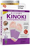 KİNOKİ Ayak Detoks Lavanta Yağı Kinoki Detox Toksin Atıcı 10 Adet Ayak Bandı Detox Arındırıcı Toksin
