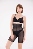 Freshness 0007 Lazer Kesim Tül Yüksek Bel Şort Korse
