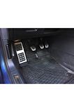 Golf7 Mk3 Leon Passat B8 Ateca Geçmeli Krom Pedal Seti Manuel